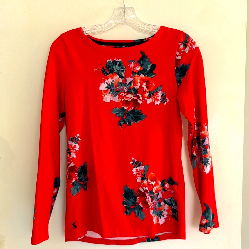 Joules Harbor 3/4 sleeve top, size UK 10/US 6